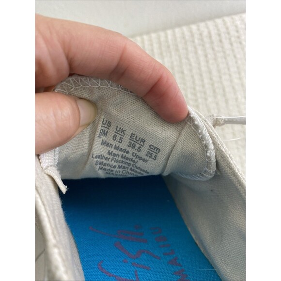 Blowfish Malibu Sneakers Maxine Womens Size 9M Beige White Shoes Lace Up Pull On - Picture 8 of 12